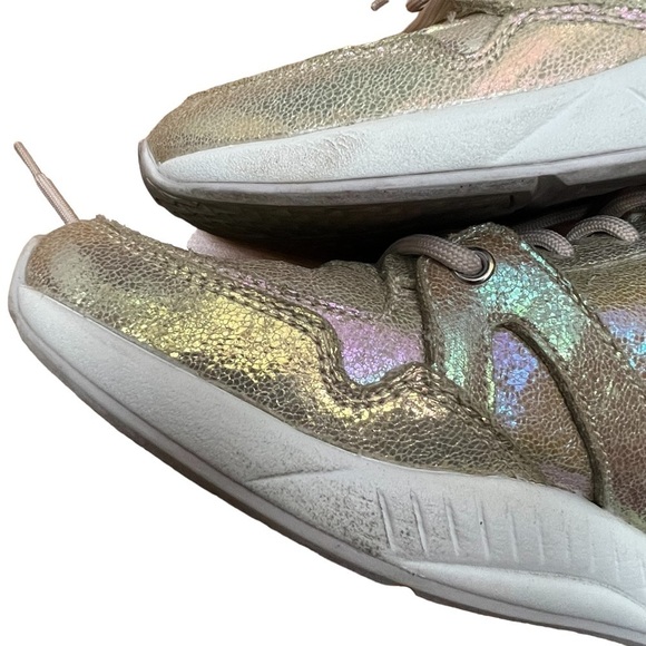 Aldo Anzaldua Gold iridescent Mermaid Metallic Sneaker 8.5 - Picture 14 of 15